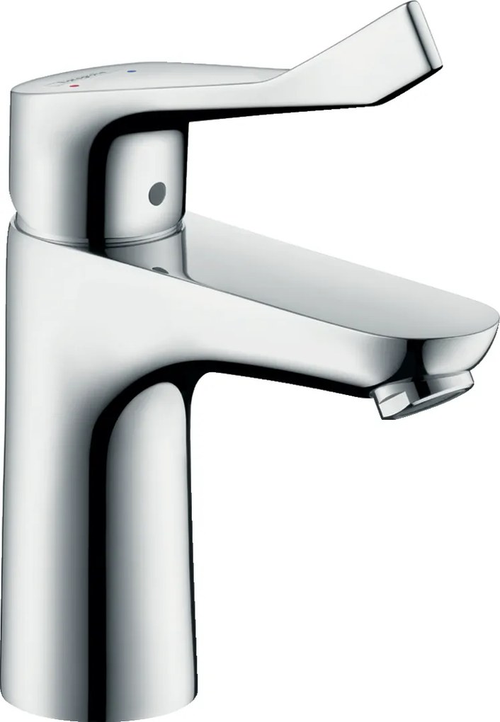 Hansgrohe Focus E2, páková umývadlová batéria 100 s odtokovou súpravou s ťahadlom, chrómová, 31911000