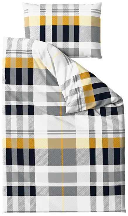 Obliečky z mikrovlákna GREY LINE sivé Rozmer obliečky: 70 x 90 cm | 140 x 200 cm