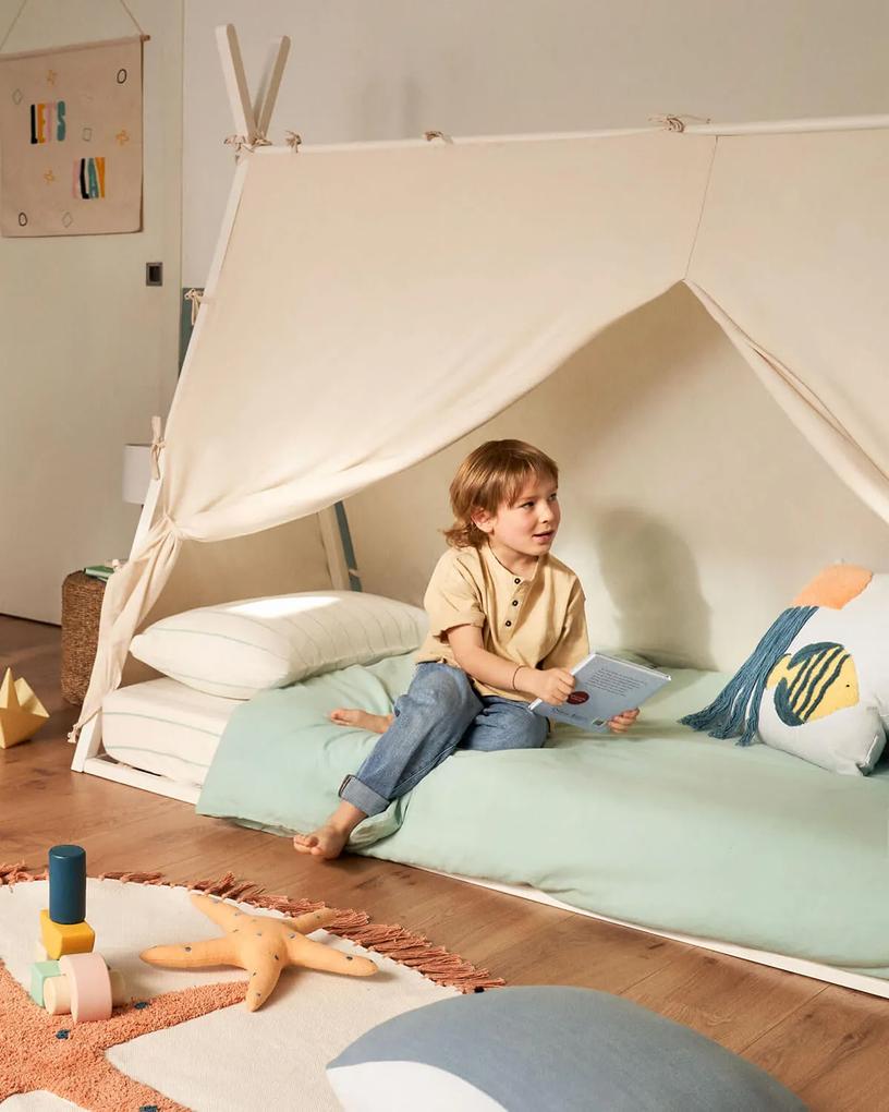 Detská posteľ silar 90 x 190 cm biela MUZZA