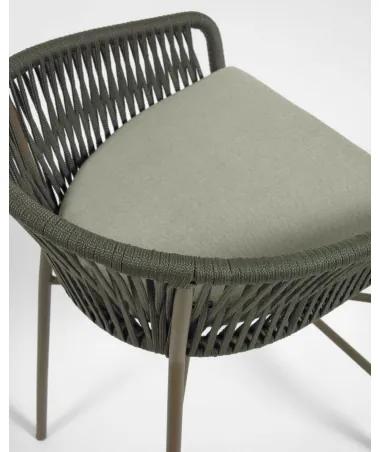 YANET 65 záhradná pultová stolička Zelená