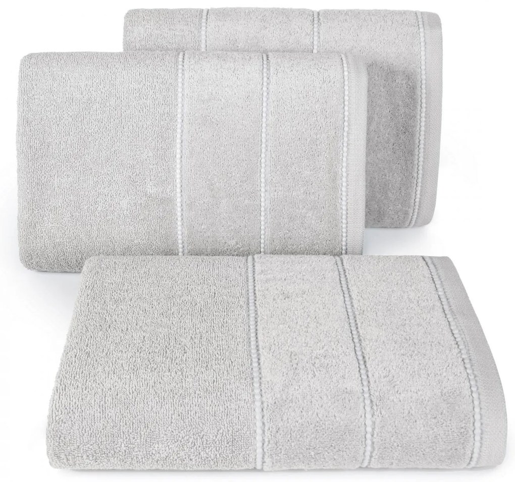 BAVLNENÝ UTERÁK MARI3 50X90 CM SIVÁ