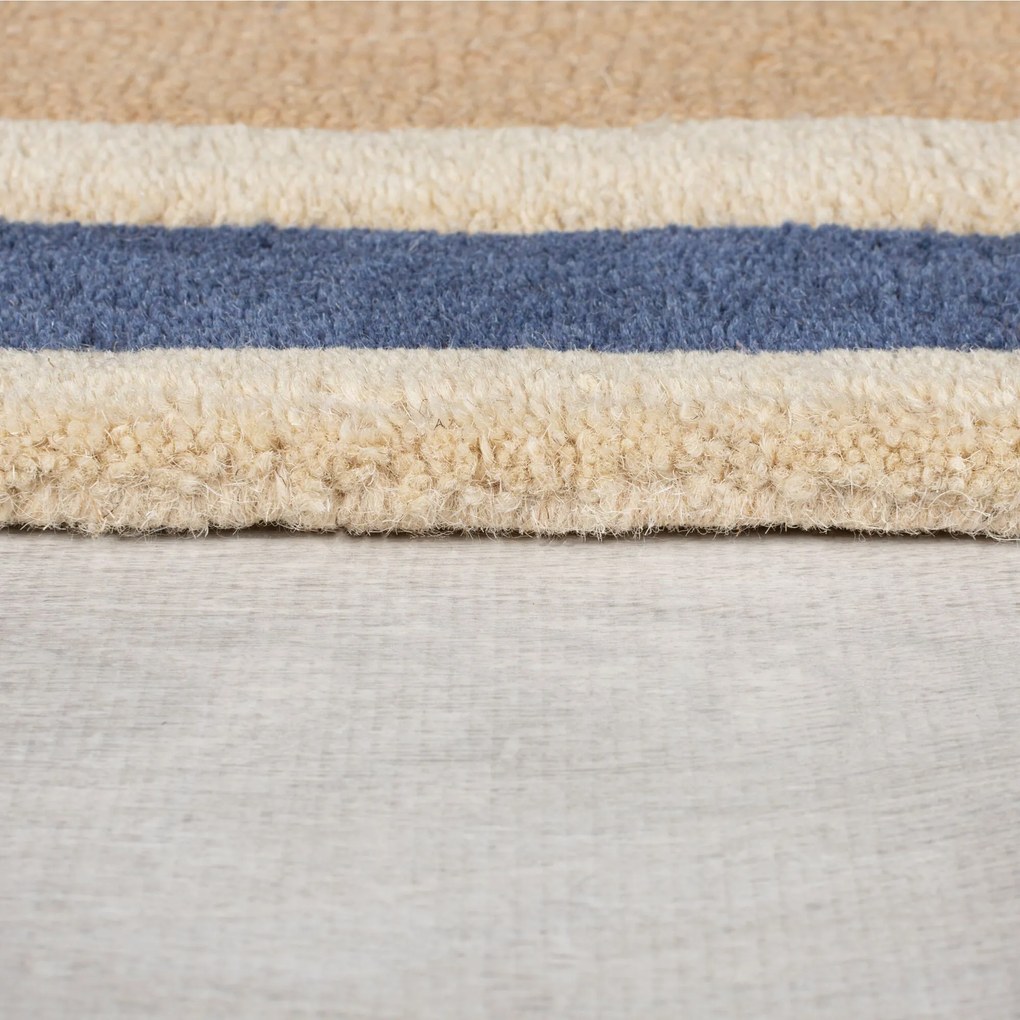 Flair Rugs, Ručne všívaný kusový koberec Illusion Retro Blocks Blue/Multi, 200x290, viacfarebná, obývacia izba
