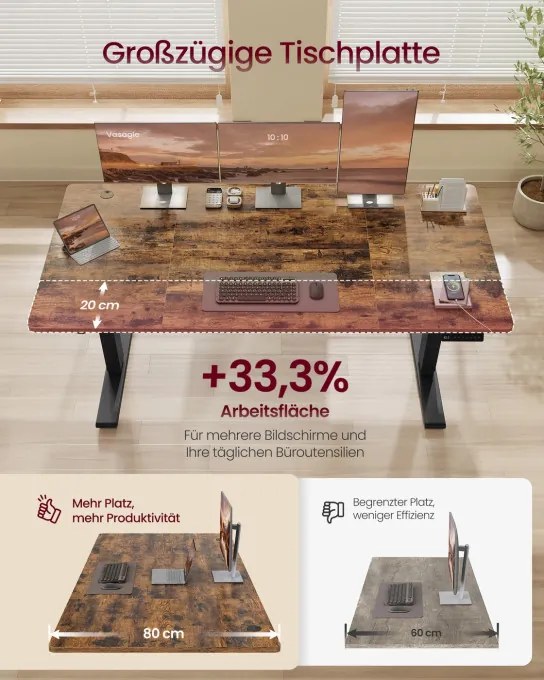 Elektrický pracovný stôl LSD146KD02