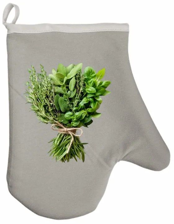 Kuchynská rukavica Minty EMI, čierna