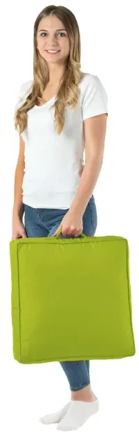 Vankúš na sedenie limetkový OUTDOOR