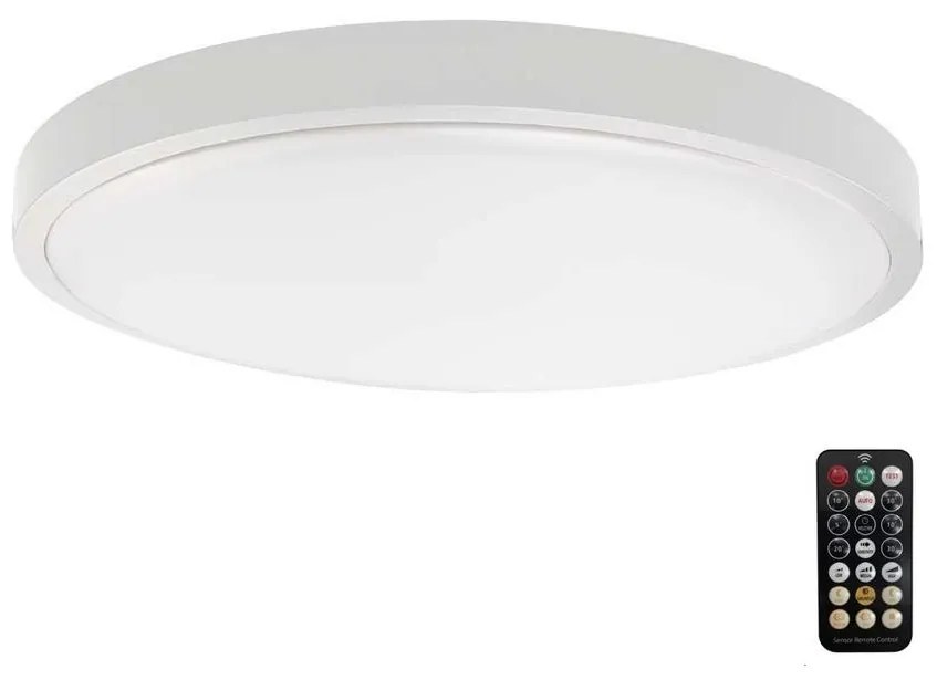 V-Tac LED Kúpeľňové stropné svietidlo so senzorom LED/18W/230V 3000K IP44 biela VT1650