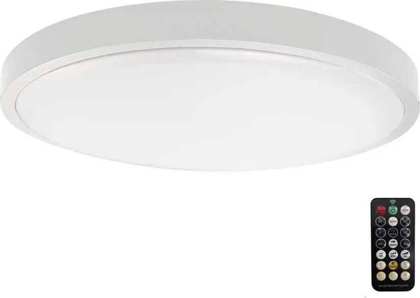 LED Kúpeľňové stropné svietidlo so senzorom LED/18W/230V 3000K IP44 biela