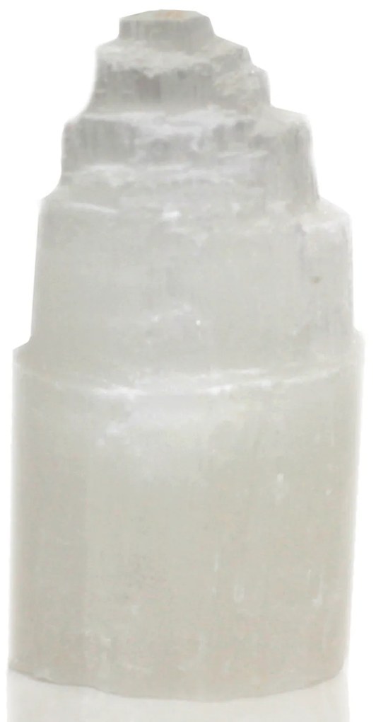 Prírodná selenitová lampa - 15 cm