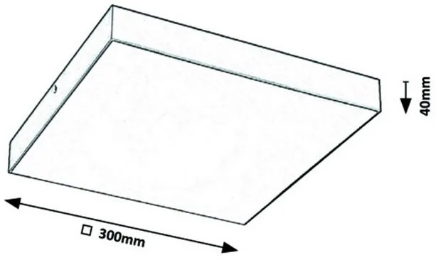 Rabalux LED vonkajšie stropné svietidlo TARTU 24W | 2500lm | 2800-6000K CCT | IP44 - čierna