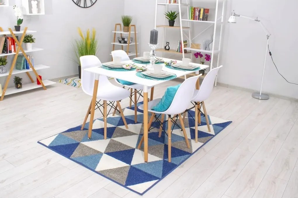 Stôl ADRIA 120 cm x 80 cm - biely