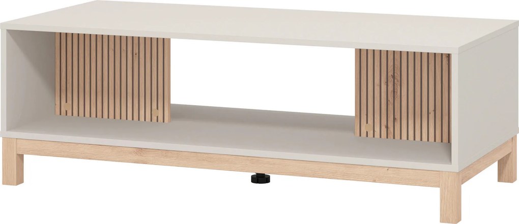 XXXLutz KONFERENČNÝ STOLÍK, kašmírová, dub artisan, kompozitné drevo, 120,5/55/41 cm - Stolíky do obývačky - 000834014209