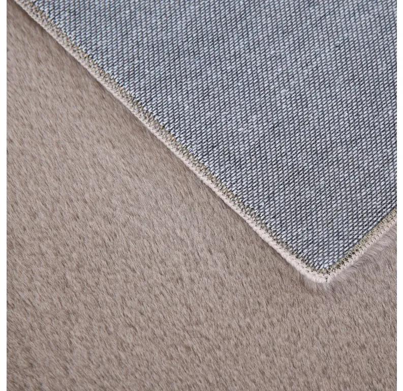 Ayyildiz Kusový koberec POUFFY 5100, Béžová Rozmer koberca: 140 x 200 cm
