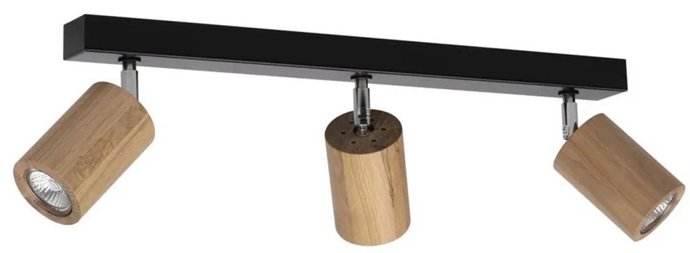 Spot-Light 3913174 - LED stropné bodové svietidlo MATTI 3xGU10/5W/230V dub