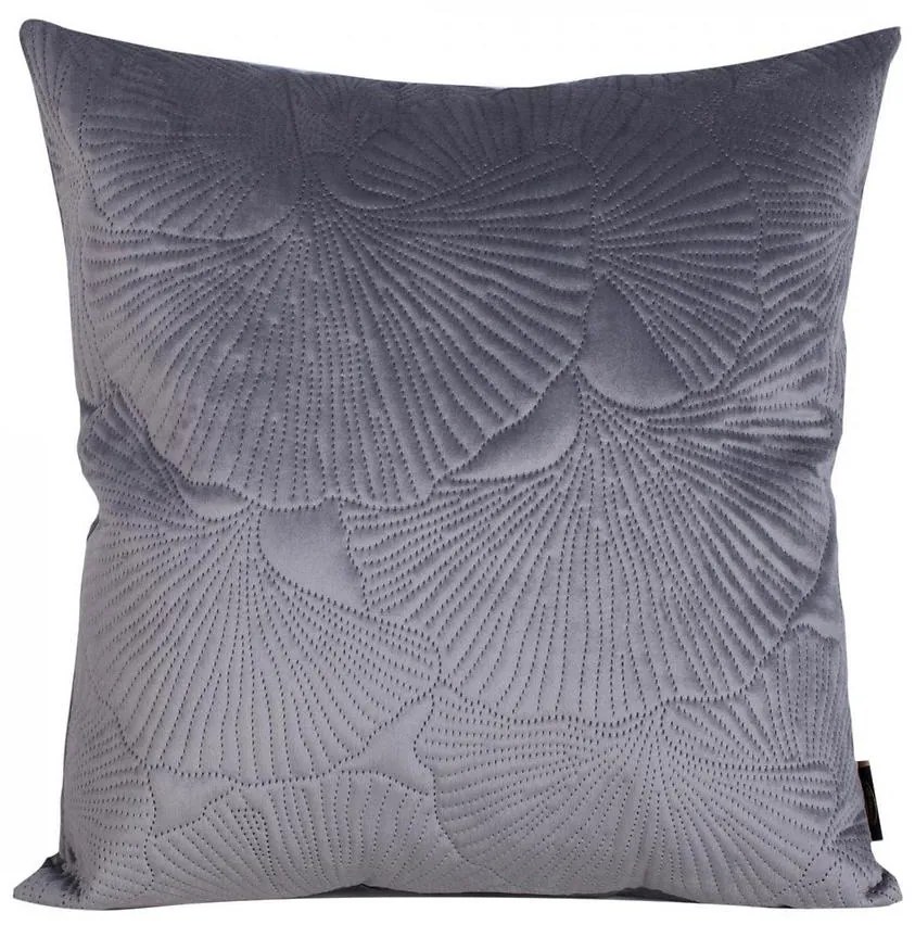 Obliečka na vankúš Velvet/58I 45x45 oceľ 404892