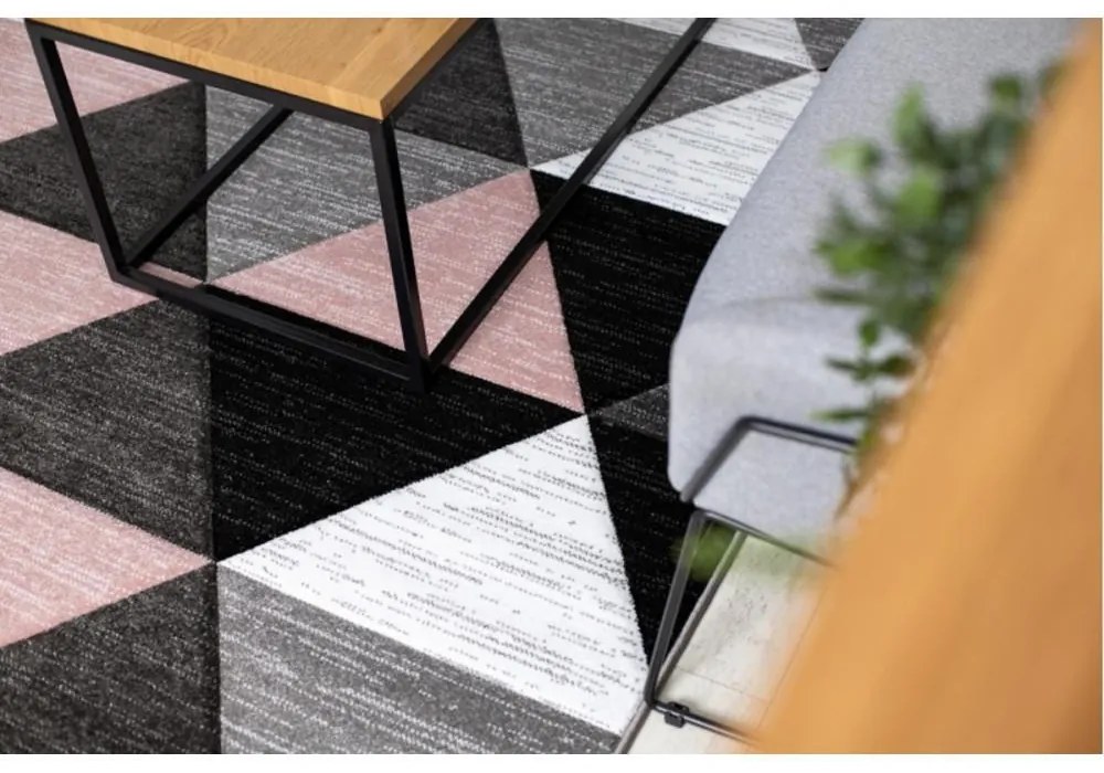 Kusový koberec Rino sivoružový 240x330cm