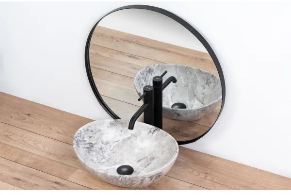 REA-U9908 - Umývadlo na dosku SOFIA 34,5 × 41 cm keramika/imitácia kameňa