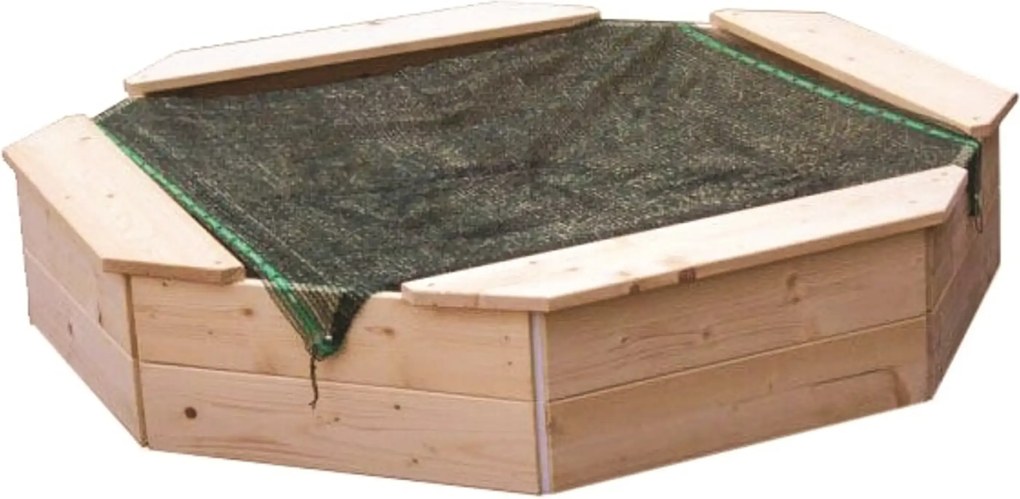 T-wood | Drevené pieskovisko osemhranné | 11640197