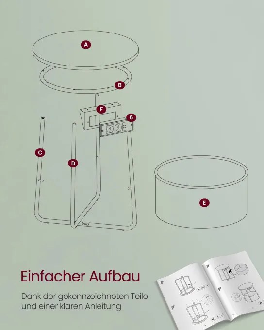 Príručný stolík LET228C05