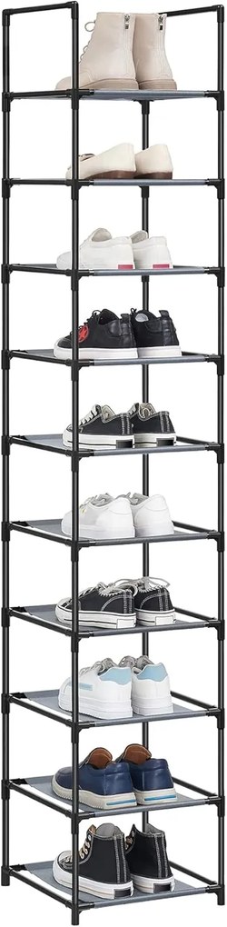 Stojan na boty Halas 173 cm černý/šedý