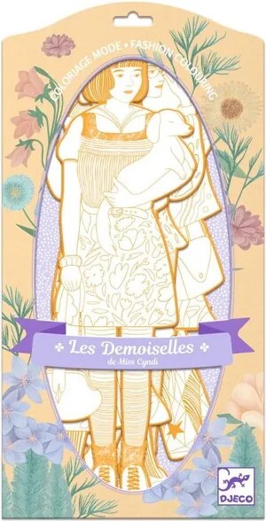 Djeco Veľké omaľovánky Scout a priateľky