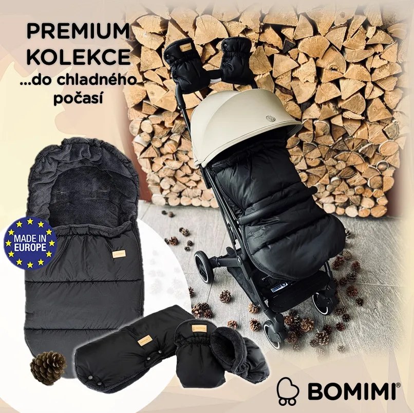 Bomimi FLAPI PREMIUM rukávnik na kočík, night