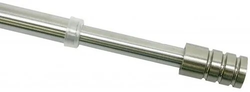 Vitrážna tyčka 10 mm Valec ušľachtilá oceľ, 80 - 110 cm