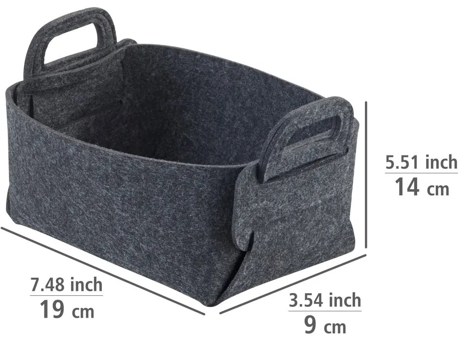 Látkové košíky v súprave 2 ks Nina – Wenko