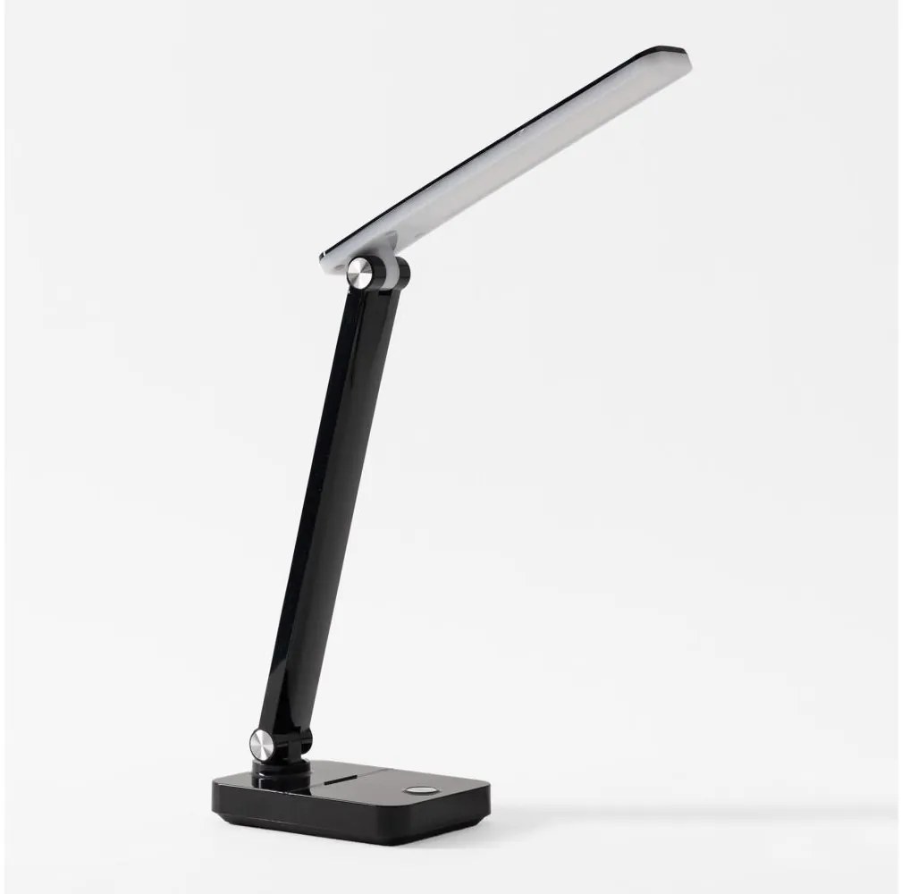 Zuma Line 1949-BK-LED Nabíjacia stolná lampa LED/8W/1200mAh 3000/4500/6000K čierna ZL0751