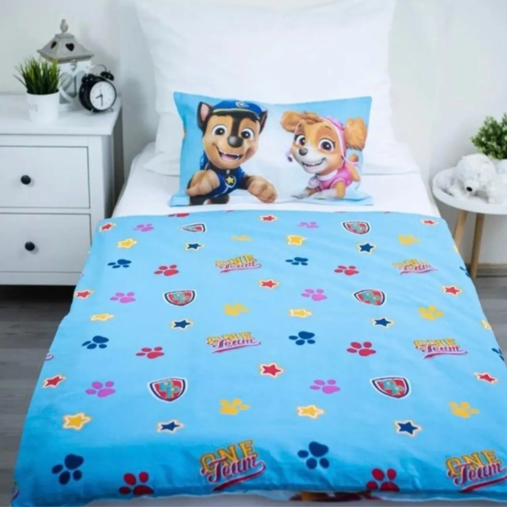 Obliečky Disney Labková patrola Paw patrol do postieľky 135x100cm+40x60cm Faro