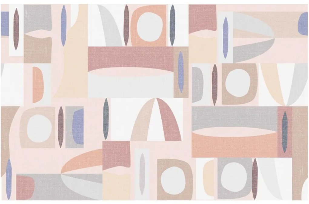 Moderná minimalistická tapeta GEOMETRIA farebná