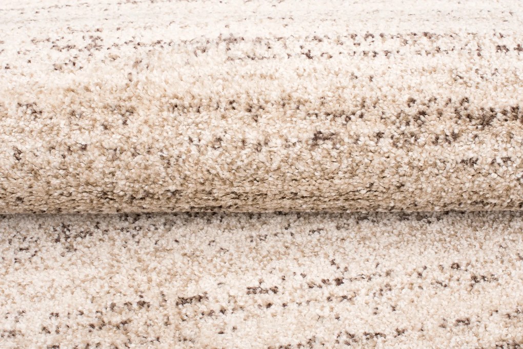 TA Koberec T006A KRÉMOVÉ SARI KOLESO 3UX Rozmer: 200x200 cm