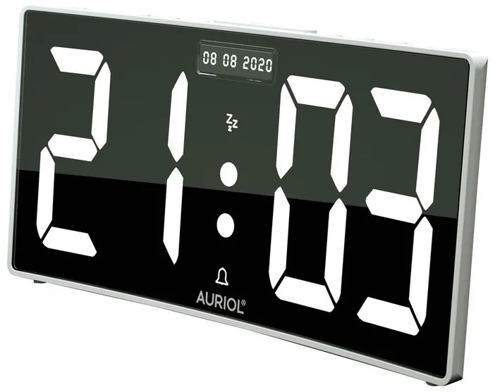 AURIOL® XXL Rádiobudík DAB+ (biela) (100334193)