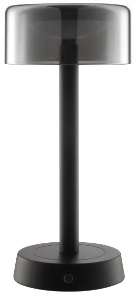 Brilliant - LED stmievateľná nabíjateľná dotyková stolná lampa RAZOR LED/2,5W/5V 2700K IP44 čierna