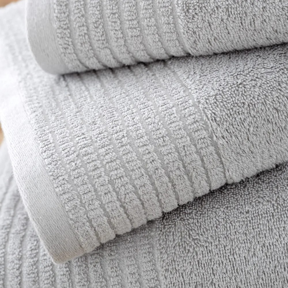 Sivý froté uterák z egyptskej bavlny 50x85 cm Egyptian Cotton – Bianca
