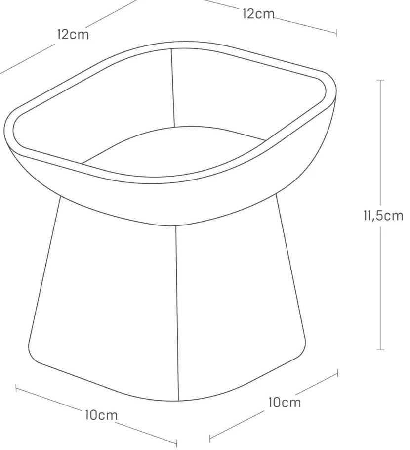 Keramická miska pre domáceho maznáčika Tower – YAMAZAKI