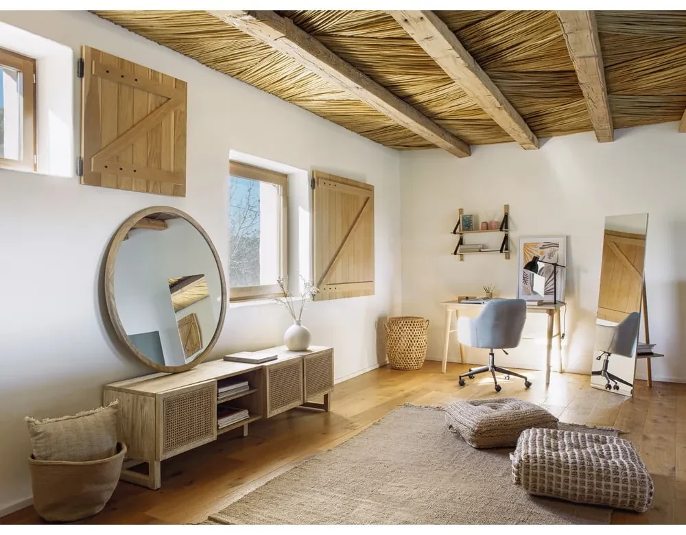 Svetlosivá kancelárska stolička Kave Home Madina