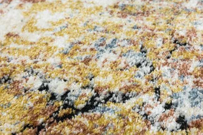 Koberec Bosa 8621A krémový / medený / modrý