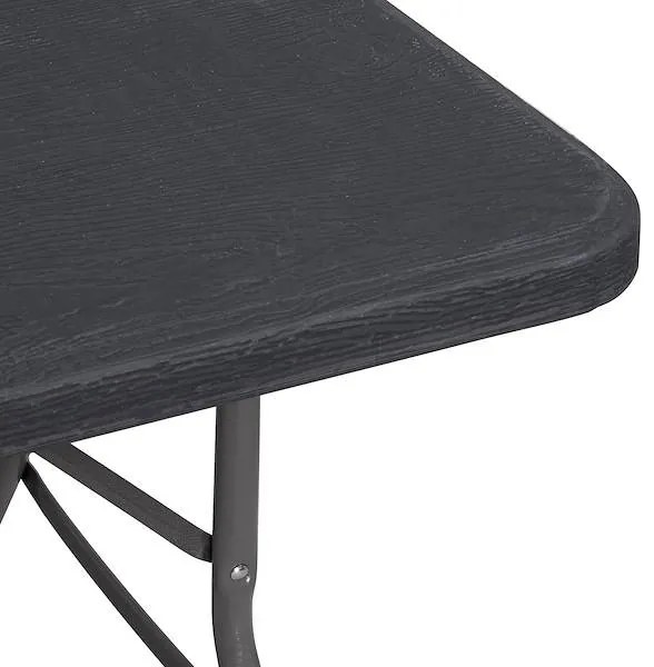 Skladací cateringový stôl 180 cm Springos GF0052 - čierny