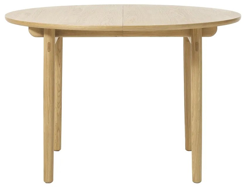 Rozkladací jedálenský stôl Wally 120 - 165cm prírodný dub