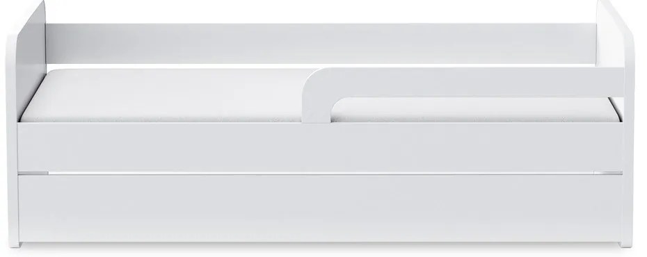 Biela detská posteľ s matracom/s roštom 80x200 cm Duuli – ELTAP