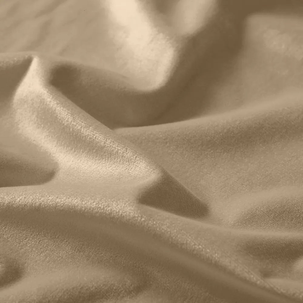Biante Veľký zamatový obdĺžnikový obrus Velvet Premium SVP-045 Kávovo béžový 240x300 cm