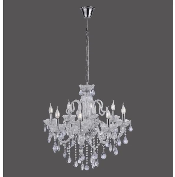 Paul Neuhaus 3081-00 - Krištáľový luster na reťazi GRACIA 8xE14/40W/230V