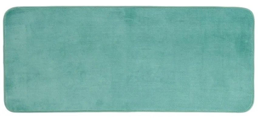 Tyrkysovomodrá kúpeľňová predložka 50x120 cm Vitamine – douceur d'intérieur