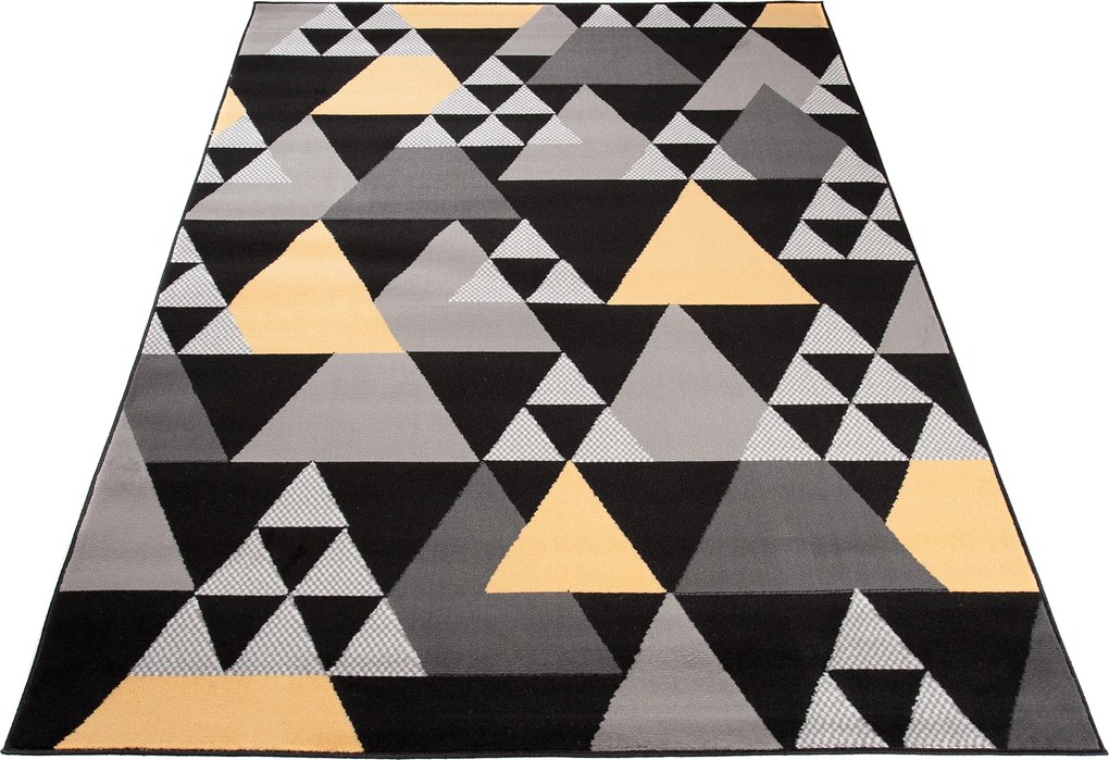 TA Koberec Z900C BLACK MAYA PP EYM Sivý Obdĺžnikový Rozmer: 180x250 cm