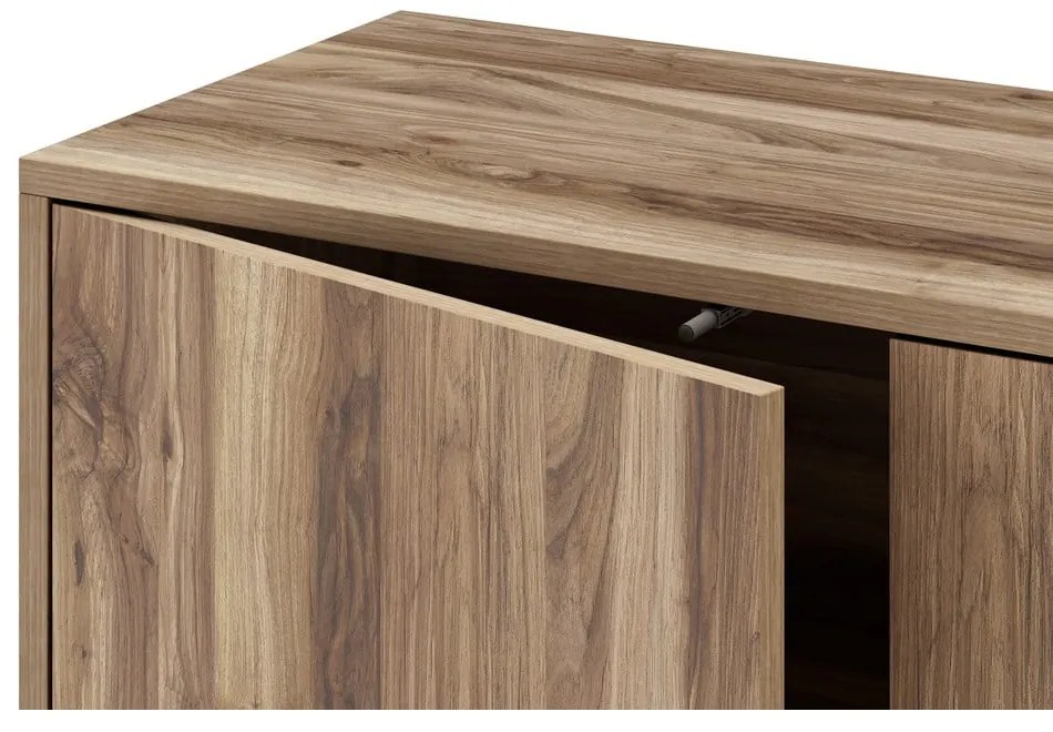 TV stolík v dekore orecha v prírodnej farbe 160x51 cm Laila – Marckeric