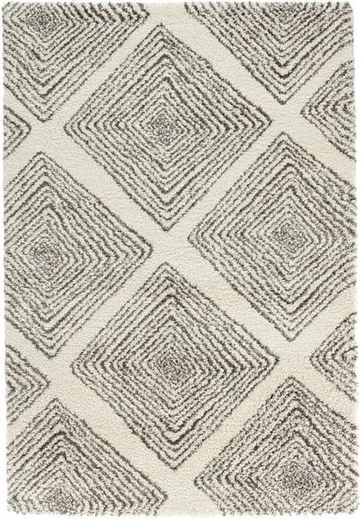 Krémovosivý koberec Mint Rugs Allure Grey Creme, 200 × 290 cm
