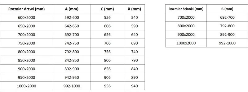 Mexen Lunar-B, pravostranný výklopný sprchový kút 70 x 70 cm, 8mm číre sklo, chrómový profil, 832-070-070-01-00-P