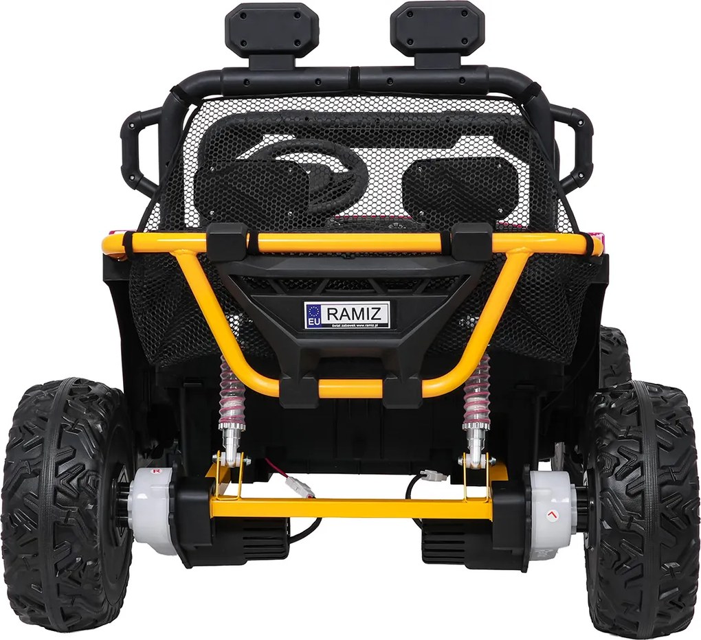 Ramiz Elektrická bugina UTV SPEED pre deti ružová