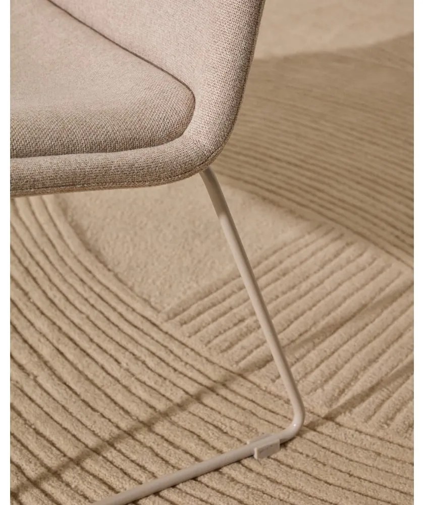 Béžové kreslo Zahara – Kave Home