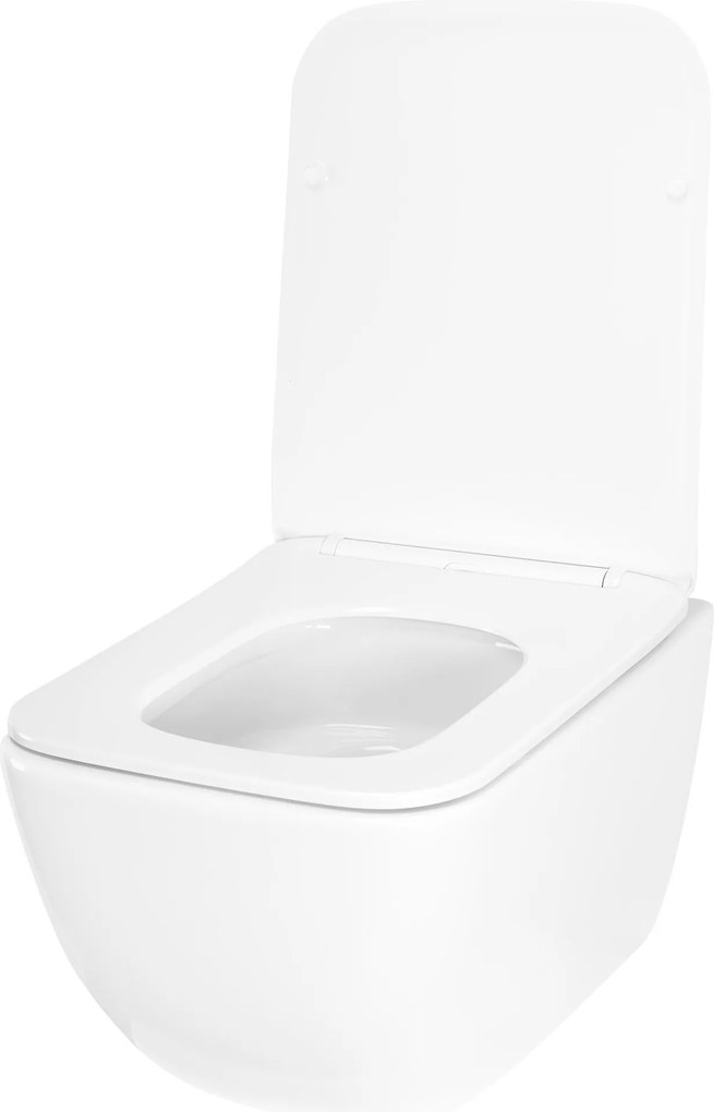 Závesná WC misa so SoftClose sedadlom REA Dexter Tornado, biela